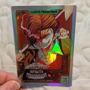 Llyod Frontera NYYC Card